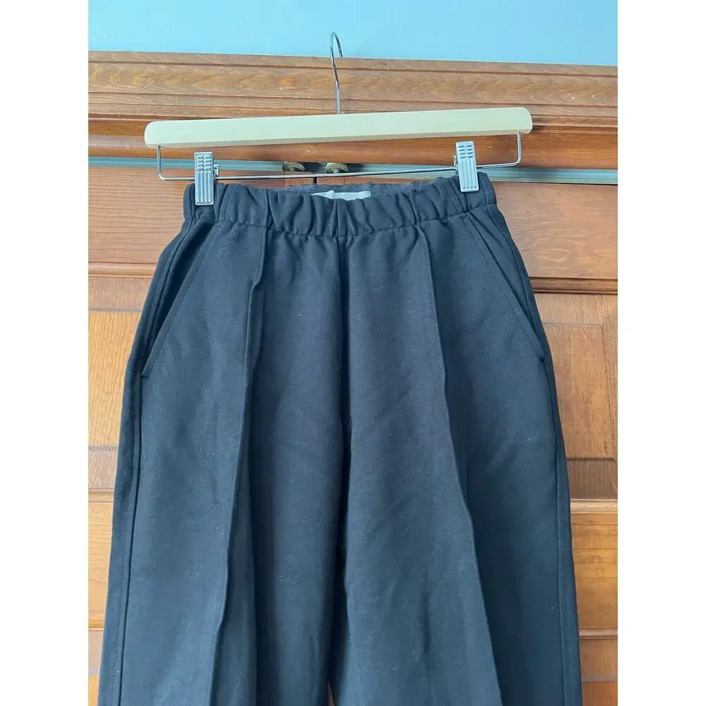 NWT Everlane Women's The Dream Ankle Pant Tapered Leg Minimalist Black Size XXS